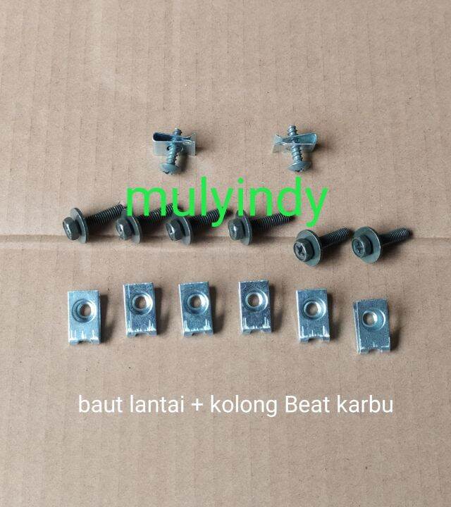 Baut Baud Dek Lantai Plus Dek Kolong Beat Karbu Lazada Indonesia