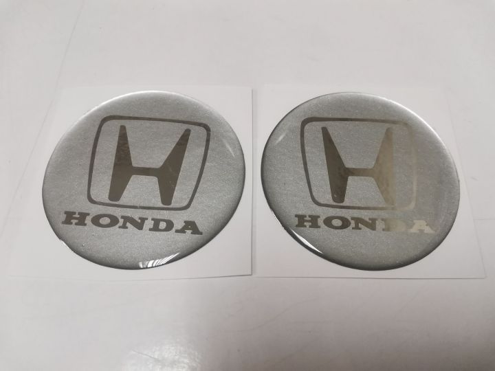 สติ๊กเกอร์กลมเทเรซิ่นนูนอย่างดี-โลโก้-honda-ติดรถ-แต่งรถ-sticker-ฮอนด้า-ติดดุมล้อ-ดุมล้อ-กลม-ทรงกลม-ติดพวงมาลัย