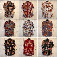 เสื้อเชิ้ตลายเสือ hawaii ไซค์ m l xl 2xl 3xl 4xl เนื้อผ้าเรยอน?%ผ้านิ่มสวมใส่สบายไม่ร้อน ใส่ได้ทั้งชายและหญิง