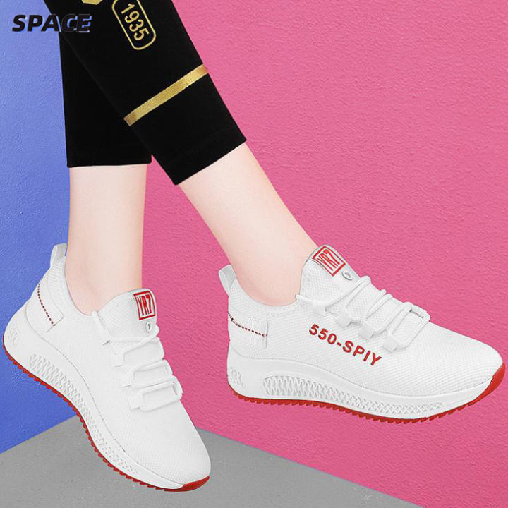 Space. Women's YR7 Mesh Breathable Sneakers Korean Shoes for Women # ...
