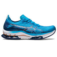 ASICS :  GEL-KINSEI BLAST MEN RUNNING รองเท้า ผู้ชาย รองเท้าผ้าใบ รองเท้าวิ่ง ของแท้  ISLAND BLUE/SUN PEACH