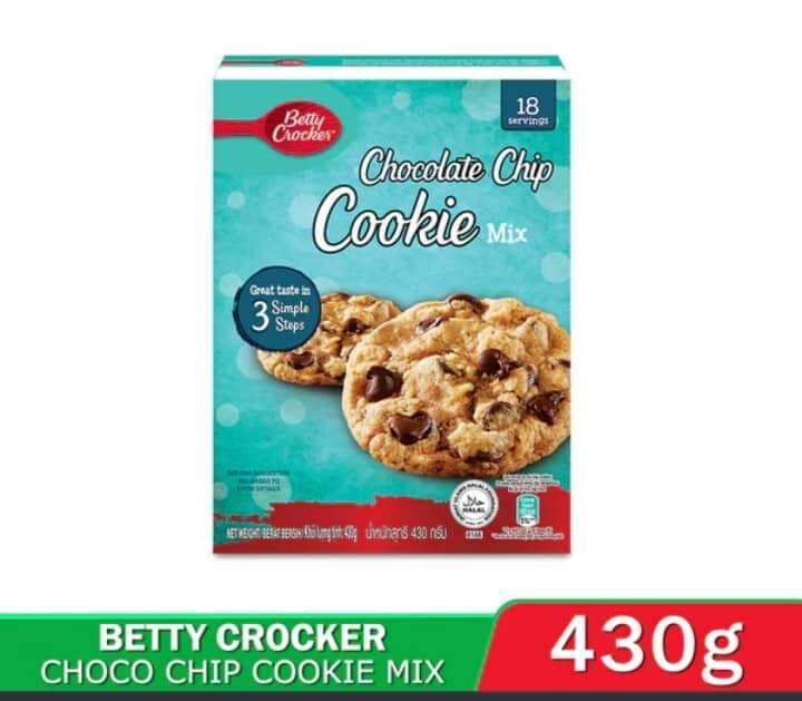 Betty Crocker Chocolate Chip Cookie Mix - 430g | Lazada PH