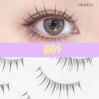 [4008](พร้อมส่ง) ขนตาปลอมสไตล์เน็ตไอดอล  เบอร์ B04 บรรจุ 5 คู่ ?ฟรีกาวขนาดทดลอง