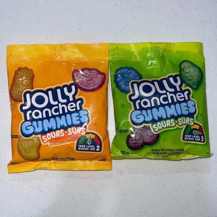 Jolly Rancher Gummies Sour 182g Original and Tropical | Lazada PH