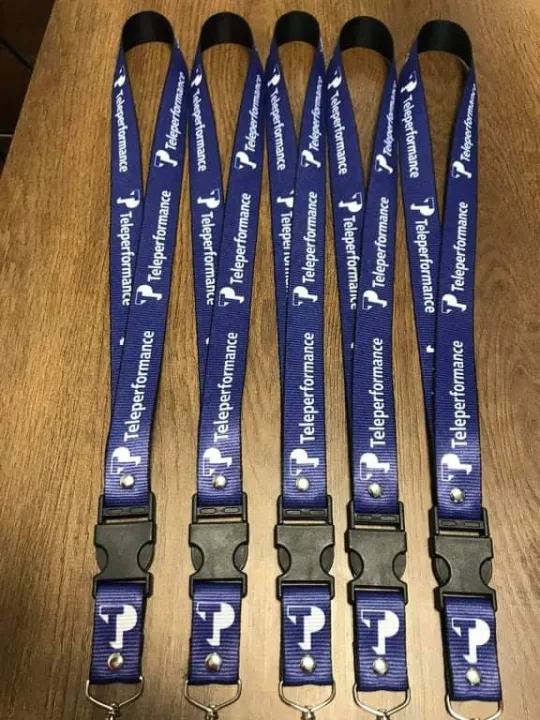 Ready made Teleperformance lanyard Id lace/Id sling | Lazada PH