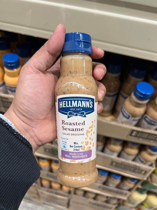 HELLMANN’S ROASTED SESAME SALAD DRESSING 210 ML Lazada PH