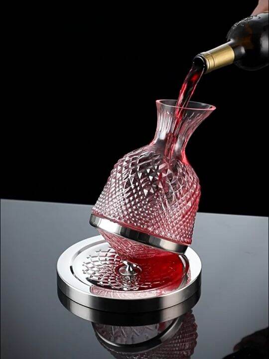 Decanter Xoay 360 Độ Bình Thở Xoay 360 Độ Patrick Spin Decanter