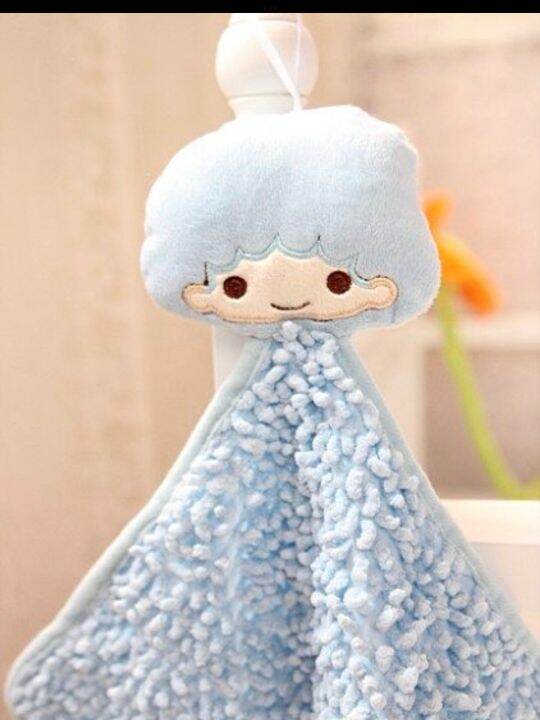 พร้อมส่ง-ผ้าเช็ดมือแบบเเขวนลาย-my-melody-ผ้าอเนกประสงค์-หนานุ่ม-ลายน่ารัากก