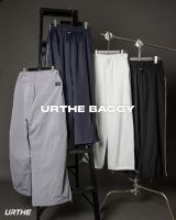 URTHE - กางเกงวอร์มขายาว ผ้าร่ม รุ่น BAGGY