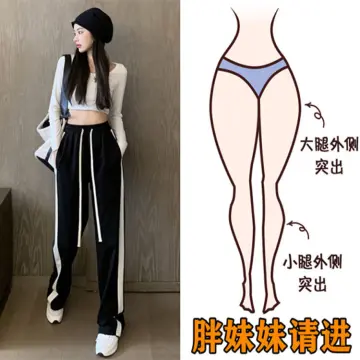 Thin2023Spring and Autumn Sport Pants Women's Pants Loose Tappered Small  Gray Slimming Summer Leisure Sweater Pants