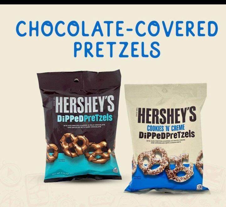 Hershey's Chocolate Covered Pretzels, 240g Lazada PH