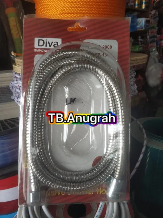 Selang Fleksibel Pipa Jet Bidet Shower Head Mandi Fleksibel Universal Stainless Steel Selang