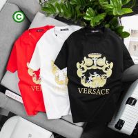 เสื้อยืดผู้ชาย Versace งานป้าย งานแบนด์ ผ้าหนานุ่ม