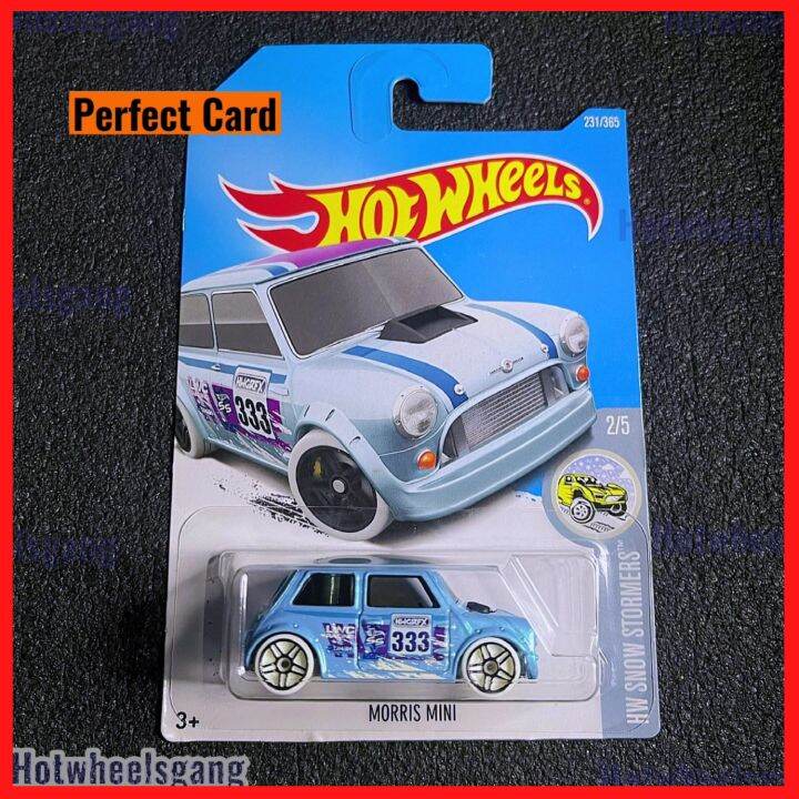 Hot Wheel Morris Mini Mr Bean Mini Cooper Collection Series Hw Snow  Stormers Kereta Mini Cooper Diecast Car Light Blue Car No.333 | Lazada