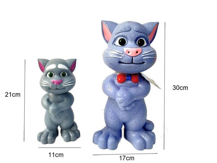 Bigger Size 7in1 Talking Tom Cat Tomcat Toy Record Imitate Your Voice,  Singing Toys For Kids Birthday Gift Present Toy | Lazada