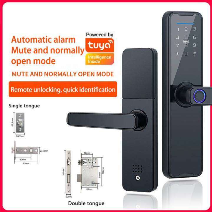 Snail Home Tuya Smart Lock 6 in 1 Biometric Fingerprint Lock Antitheft