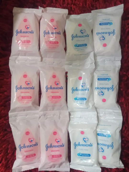 JOHNSON'S BABY BATH SOAP 60g.(sold per dozen/12pcs) Lazada PH
