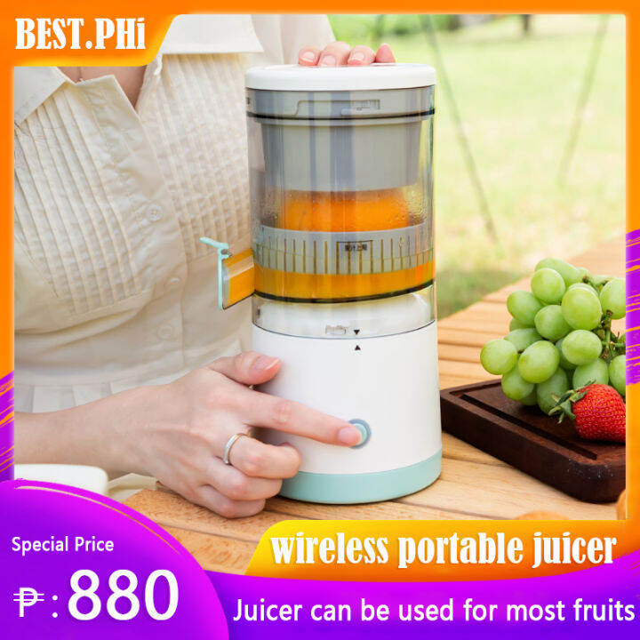 BEST.PHi Rechargeable Juicer Visual Fruit Extractors Wireless Automatic