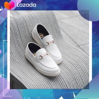 ? Horsebit Slip-On Winter White (S702) รองเท้า สลิปออน ผู้ชาย งานหนัง Italy แท้ HandMade สุดคลาสสิค ด้วยรองเท้าหนังดีไซน์คลาสสิคคุณภาพสูง ทนทานต่อการใช้งาน