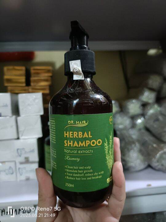 DR HAIR HERBAL SHAMPOO REDUCE HAIR LOSS AND BREAKAGE 250 ML Lazada PH