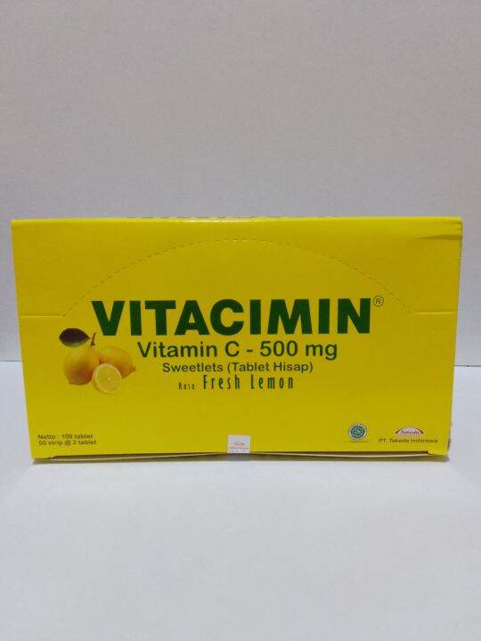 Vitacimin Per Box Isi 50 Strip Atau 100 Tablet Lazada Indonesia