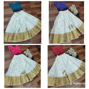 new launch meesho online kids clothing embroidery designer lehenga choli  with dupatta set for all occasion
