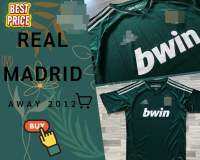 เสื้อฟุตบอลทีม เรอัลมาดริด ย้อนยุค ปี 2012 REAL MADRID AWAY 2012 (AAA)