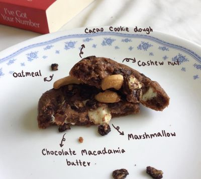 🥨Nutty Choc Cookie 🍪 คุกกี้สอดไส้นูเทลล่าและมาชเมลโล่