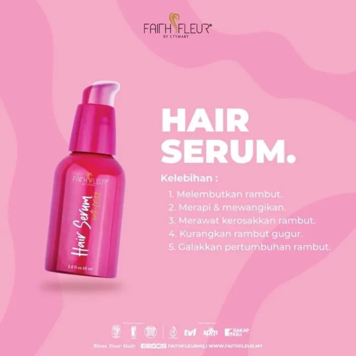 Faith Fleur Hair Serum Lazada
