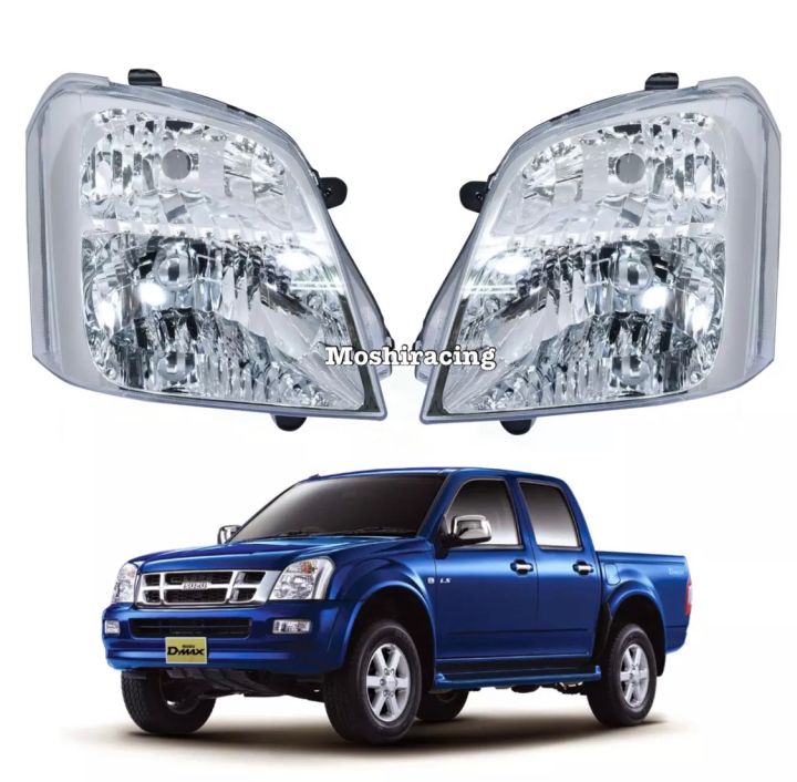 ไฟหน้า-isuzu-d-max-dmax-d-max-ปี-2003-2006-ดีแม็กซ์