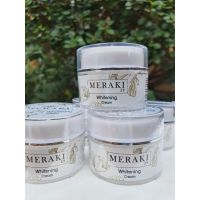 Meraki29  Whitening Cream ครีมเติมน้ำให้ผิว ช่วยเติมน้ำให้ผิว บำรุงผิวหน้ากระจ่างใส พร้อมทั้งให้ผิวเนียนนุ่ม ชุ่มชื้น เรียบเนียน   ช่วยลดสิว ฝ้า กระ จุดด่างดำ