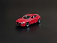 โมเดลรถ matchbox รุ่น mazda 3 สีแดง