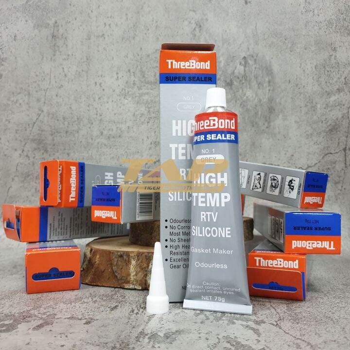 THREEBOND SUPER SEALER NO.1 GREY HIGH TEMP RTV SILICONE GASKET MAKER