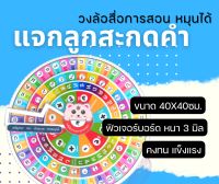 สื่อ​ภาษาไทย​ อ่านแจกลูกสะกดคำ​40X40​ซม.