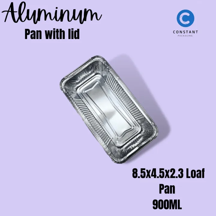 Large Loaf Pan Tray With Lid 8.5x4.5x2.3 900ML Lazada PH