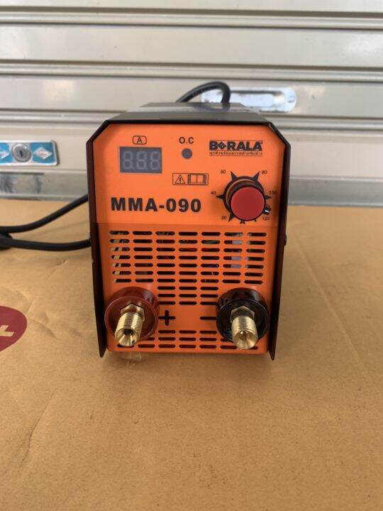 ตู้เชื่อม-berara-mma090-mini-inverter-เชื่อมลวด3-2มม-ได้แถมฟรีแม่เหล็กจับฉาก-ทนทานใช้ได้นานสินค้าเกรดเอ