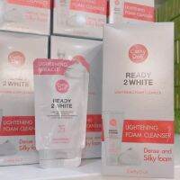 ( ยกกล่อง 6 ซอง ) โฟมเรดี้ทูไวท์ แบบซอง Ready 2 White Lightening Foam Cleanser ขนาด 12มล. s.1