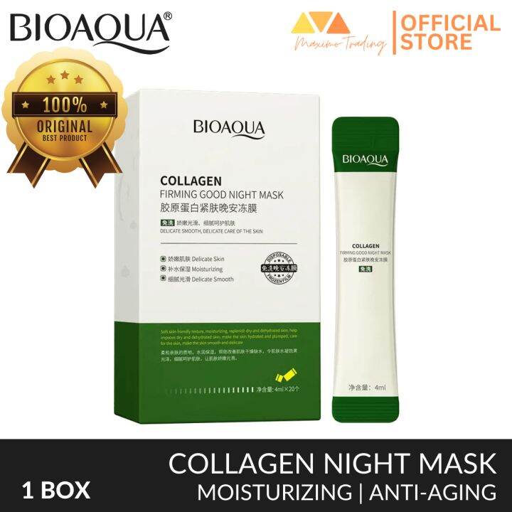BIOAQUA Collagen Firming Sleeping Mask Anti Aging Skin Tightening Gel