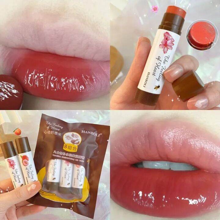 Natural Lip Balm Moisturizing Lipstick Base Cute Makeup AntiCracking