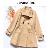 เสื้อโค้ท OVERCOAT โค้ทวูลกันหนาว โค้ทยาว ❄️แบรนด์✨JUNONGIRL✨ แท้?% (WY999)