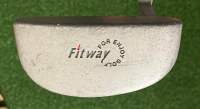 ไม้กอล์ฟ พัตเตอร์มือสอง Putter : Fitway  # 104 ของดีมือสอง ราคาถูก สภาพพร้อมใช้งานอาจมีรอยตำหนิบ้างสีถลอกตามรูปจริง สามารถใช้งานได้ดี