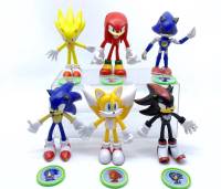 โมเดลโซนิค ยกเซ็ต 6 ตัว  Sonic