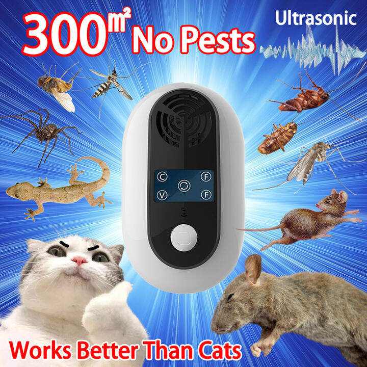 Harmless to Pets 2023 New Technology Rat Repellant Ultrasonic Pest Repeller Pest Control
