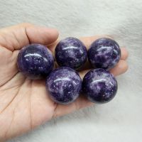 ลูกกลมหินเลพิโดไลต์ หินลูกกลมเลพิโดไลท์(Lepidolite)ขนาด 3 ซม.ลูกละ350