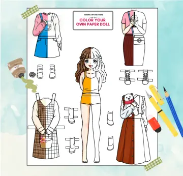 Shop Paper Doll Dress Up Book online