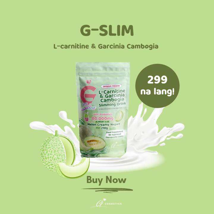G Slim Japanese Premium Lcarnitine Garcinia Cambogia Drink GCosmetics Lazada PH