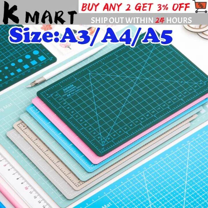 A3/A4/A5 Cutting Mat Craft Mat, Self-Healing Cutting Board Craft