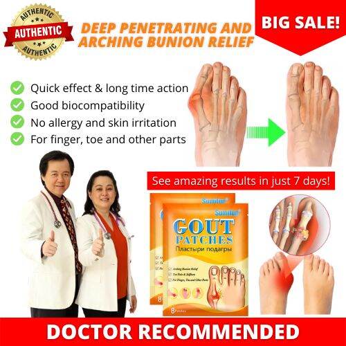 Sumifun Original Gout Patch Up to 12 hours of Heat to