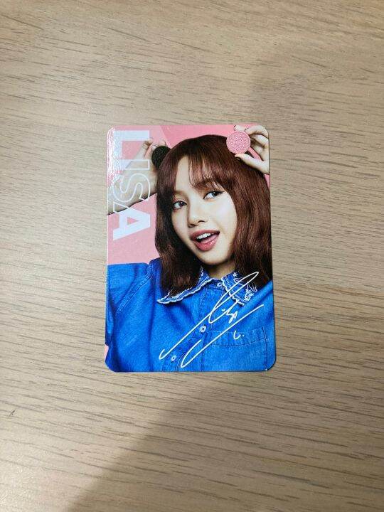 Blackpink Lisa Oreo (number 03) photocard | Lazada PH