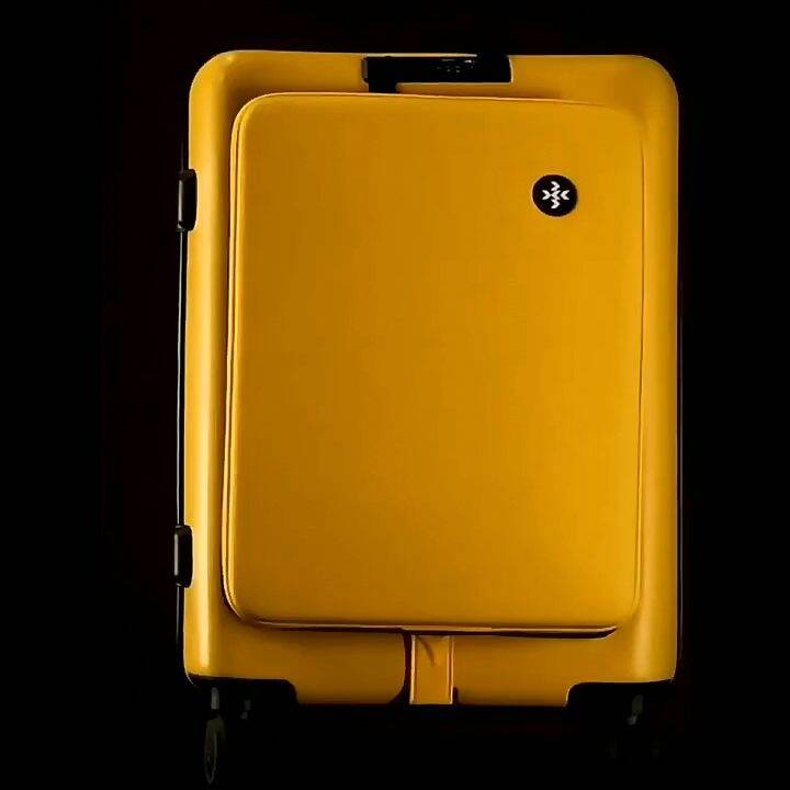 Detachable Front Opening Suitcase. 1+1 Suitcase + Backpack Design